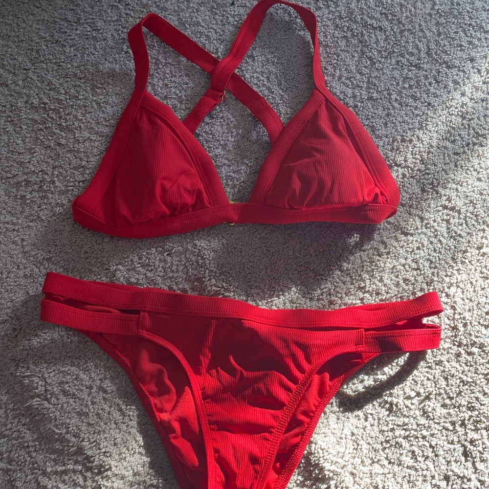 RED BIKINI SET size M Xhilaration by Target